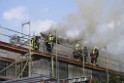 Dachstuhlbrand Koeln Poll Geislarerstr P153